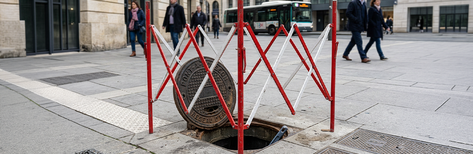 travaux barrière regard